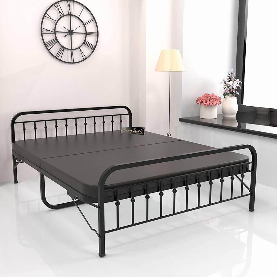 Honey Touch Nova Folding Double Bed with Mattress | No Assembly Honey Touch Nova Folding Double Bed with Mattress | No Assembly